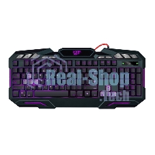 Клавиатура проводная Defender Doom Keeper GK-100DL RU, USB, черный