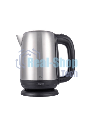 Чайник электрический BQ KT1821S черный/стальной, мощность 2200Вт, Максимальный объем 1.7л