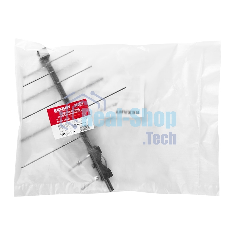 ТB антенна наружная Rexant для цифрового телевидения DVB-T2, RX-421