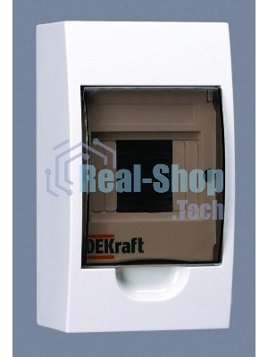 Корпус пластиковый навесной 4мод. IP41 ЩРН-П-4 DEKraft 31008DEK