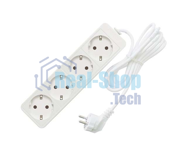 Удлинитель 4х5 м с заземл. 16А IP20 3.5 кВт Союз 481S-6405