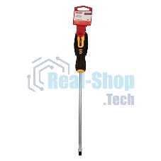 Отвертка шлицевая Rexant SL 6х200 мм, двухкомпонентная рукоятка