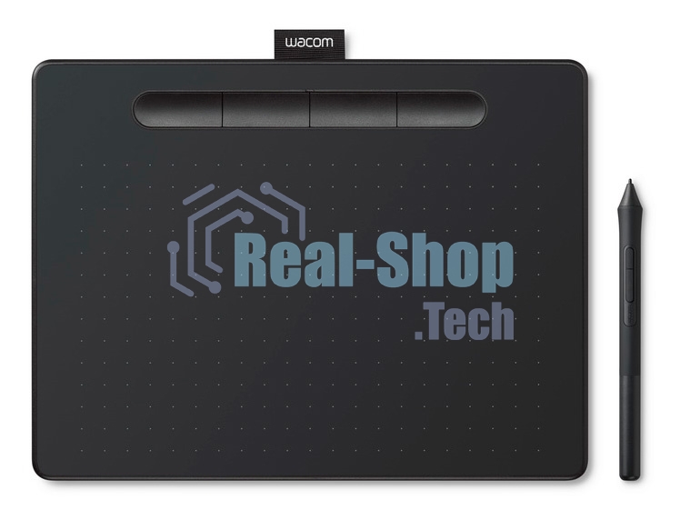 Графический планшет Wacom Intuos M CTL-6100K-B USB черный
