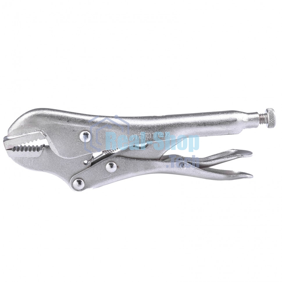 Зажим ручной Сибртех, усиленный, плоский захват, 180 мм