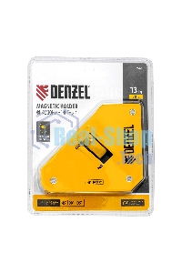 Фиксатор магнитный Denzel отключаемый для сварочных работ усилие 30 LB, 45х90 град.