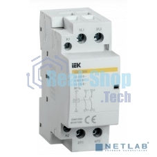 Контактор модульный КМ63-20М AC IEK MKK11-63-20