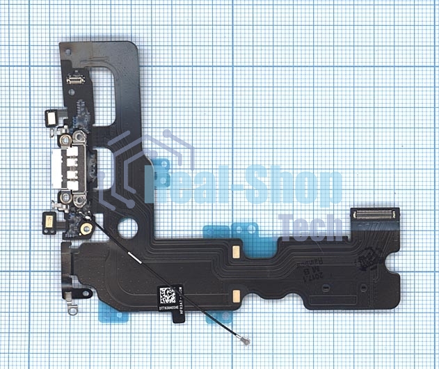 Шлейф разъема питания для iPhone 7 Plus белый