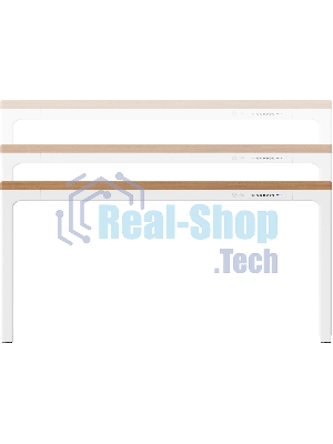 Стол компьютерный Cactus CS-ET-WWD столешница МДФ, белый дуб молочный каркас белый