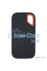 Внешний SSD SanDisk Extreme, 2TB, USB 3.2 Gen 2 Type-C, R/W 1050/1000, серый