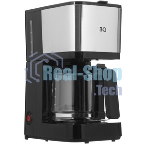 Кофеварка капельная BQ CM2007 стальной/черный, исп. кофе - молотый, 1.25 л, 750 Вт