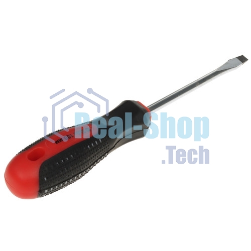 Отвертка Matrix fusion 11423 sl6.0х100 мм crv 3х компонентная рукоятка ''anti slip''