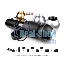 Корпус светильника C1102 SBK черный песок D100*H80mm MR16 GU5.3 LED 3W 4200K