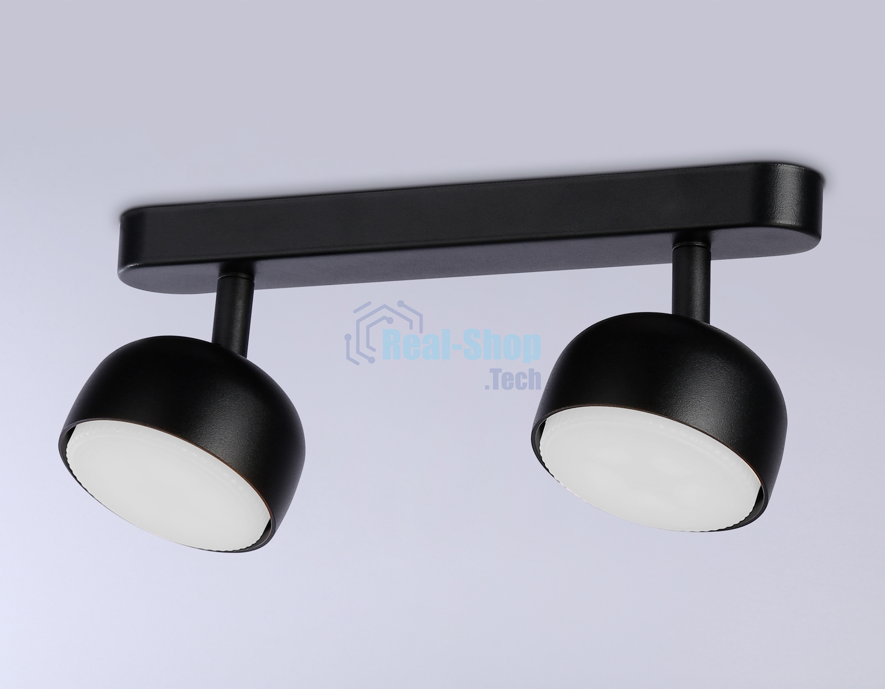 Светильник Ambrella light TN71012/2 BK черный GX53/2 max 12W 260*80*90