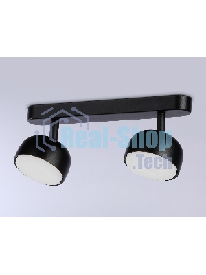 Светильник Ambrella light TN71012/2 BK черный GX53/2 max 12W 260*80*90