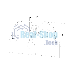 90031/3 / настенный светильник / черный