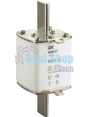Вставка плавкая ППНИ-37 125А габарит 2 ИЭК DPP40-125