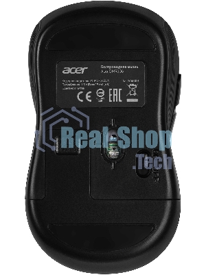Мышь беспроводная Acer OMR306 черный/серый, 1600 dpi, радиоканал, USB, кнопки - 6