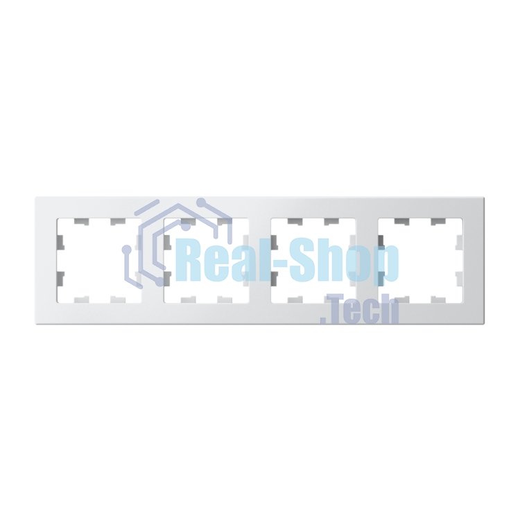 Рамка 4-м AtlasDesign универс. белый