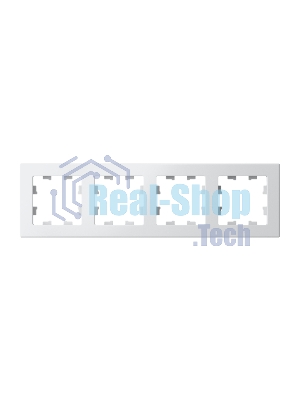 Рамка 4-м AtlasDesign универс. белый