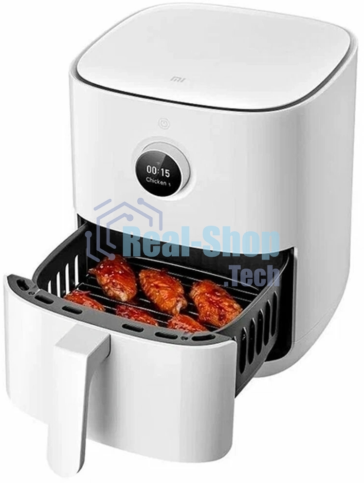 Аэрогриль Xiaomi Mi Smart Air Fryer 6.5L EU белый, 1800 Вт, 6.5 л, сенсор, 12 программ