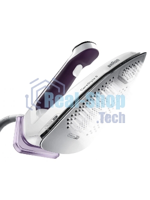 Парогенератор Braun IS5247VI сиреневый/белый, 2400 Вт, 145 г/мин, 500 г/мин, 2000 мл