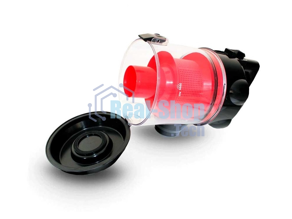 Пылесос GINZZU VS420 красно/черный Регулируемая мощность до 1700 Вт Легко очищающийся Мультициклонный фильтр. Повышенный объем пылесборника 3,0 л Телескопическая трубка Функция выдувания