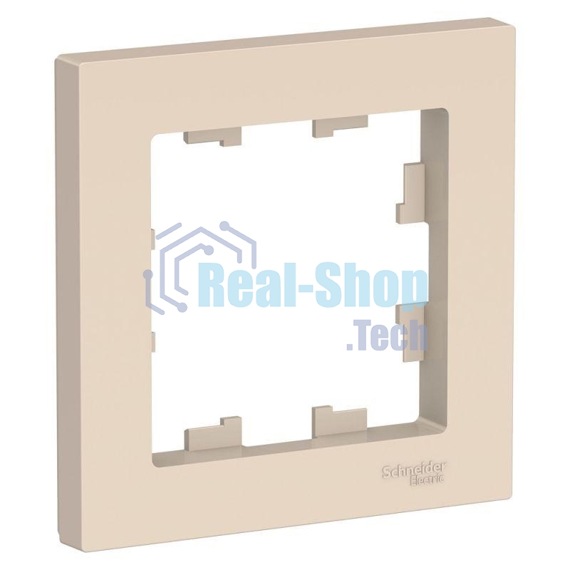 Рамка 1-м AtlasDesign беж. SchE ATN000201