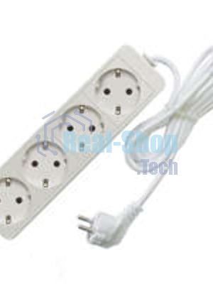 Удлинитель 4х3 м с заземл. 16А IP20 3.5 кВт Союз 481S-6403