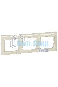 Рамка 3-м Valena горизонт. сл. кость Legrand 774353