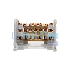 Шина на DIN-рейку в корпусе (кросс-модуль) Rexant 2х7