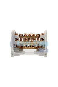 Шина на DIN-рейку в корпусе (кросс-модуль) Rexant 2х7