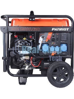 Электрогенератор бензиновый Patriot GRA 12000AWS, 12 кВт, 62 дБ, 155 кг