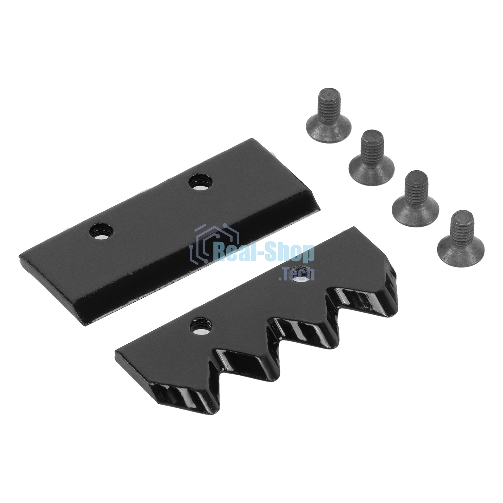 Нож шнека для грунта Denzel ER-200, диаметр 200 мм, комплект 2 шт