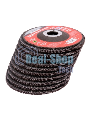 Круг лепестковый торцевой Matrix, P 80, 125 х 22,2 мм