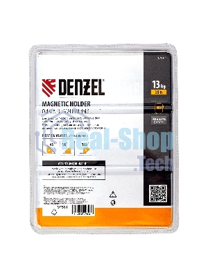 Фиксатор магнитный Denzel отключаемый для сварочных работ усилие 30 LB, 45х90 град.