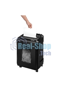Шредер Fellowes Powershred 92Cs FS-1719301 P-4, 4х38мм, 18лст., 25лтр., уничтожает: скобы, карты, скрепки, CD