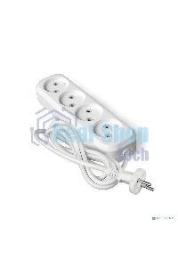 Удлинитель UNIVersal без заземления 4 розетки х 10 м Е-204 ПВС 2х1 АБС-пластик (9631971)