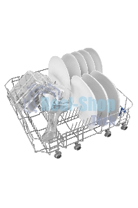 Встраиваемая посудомоечная машина Maunfeld MLP-123I, черный, 59.8 см, 14 компл., 49 дБ, класс A++