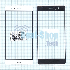 Стекло для Huawei P9 Plus белое