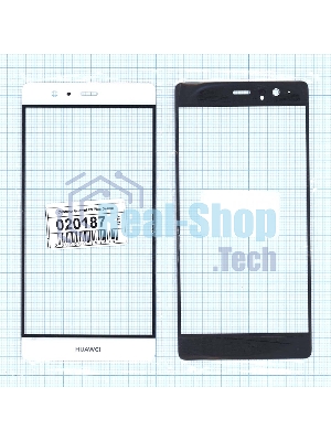 Стекло для Huawei P9 Plus белое