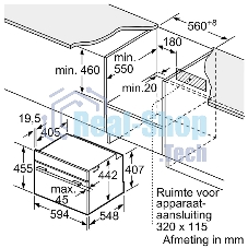 Встраиваемый духовой шкаф электрический Bosch CMG9241B1 черный