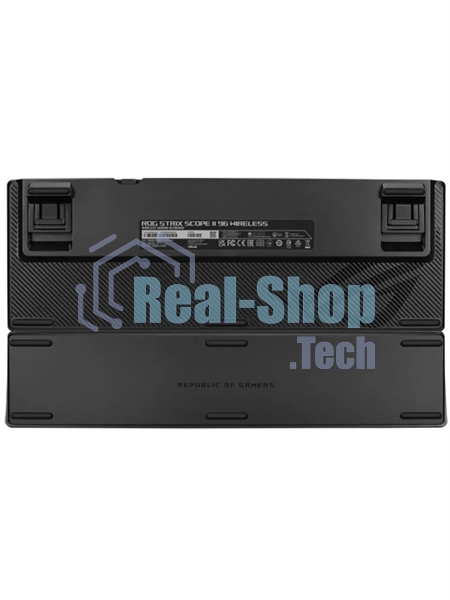 Клавиатура ASUS Strix Scope II 96 гибридная, Bluetooth, радиоканал, чёрный