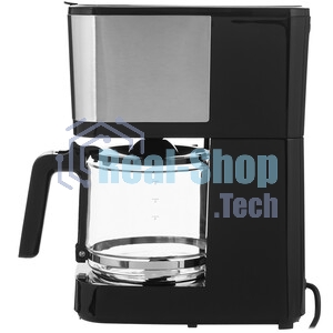 Кофеварка капельная BQ CM2007 стальной/черный, исп. кофе - молотый, 1.25 л, 750 Вт
