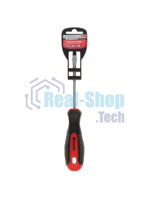 Отвертка Matrix fusion 11423 sl6.0х100 мм crv 3х компонентная рукоятка ''anti slip''
