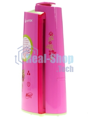 Увлажнитель воздуха Vitek WX-3101 розовый, 10 м², 1.3 л