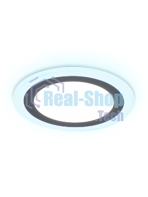 Встраиваемый cветодиодный светильник Ambrella light DCR360 3W+3W 4200K/6400K 85-265V D105*28
