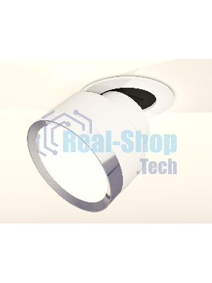 Светильник Ambrella Light XM8101502 SWH/PSL белый песок/серебро полированное GX53 (A2241, A2105, C8101, N8118)