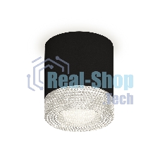 Светильник Ambrella Light XS7402010 SBK/CL черный песок/прозрачный MR16 GU5.3 (C7402, N7191)