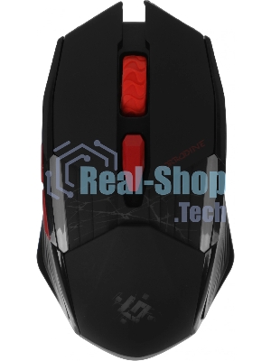 Мышь беспроводная Defender Horrodine GM-237 черный, 3200 dpi, радиоканал, USB, кнопки - 6