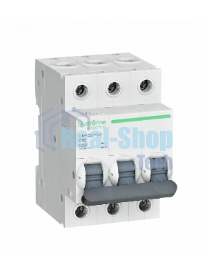 Выключатель автоматический модульный 3п C 16А 4.5кА City9 Set 400В SE C9F34316